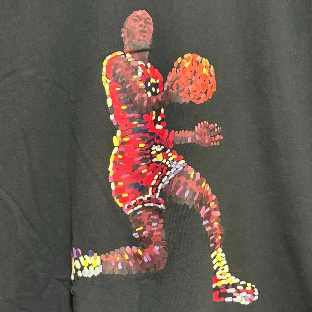 Air Jordan Mens Size XL Black Jumpman Graphic T-Shirt FN6000-010 Cotton